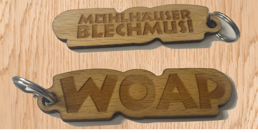 Schlüsselanhänger "WOAP"